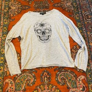 Skull cashmere sweater